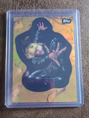 2025 Topps Chrome Marvel Comic Book Heroes Longshot Golden Ann Ref Parallel #d